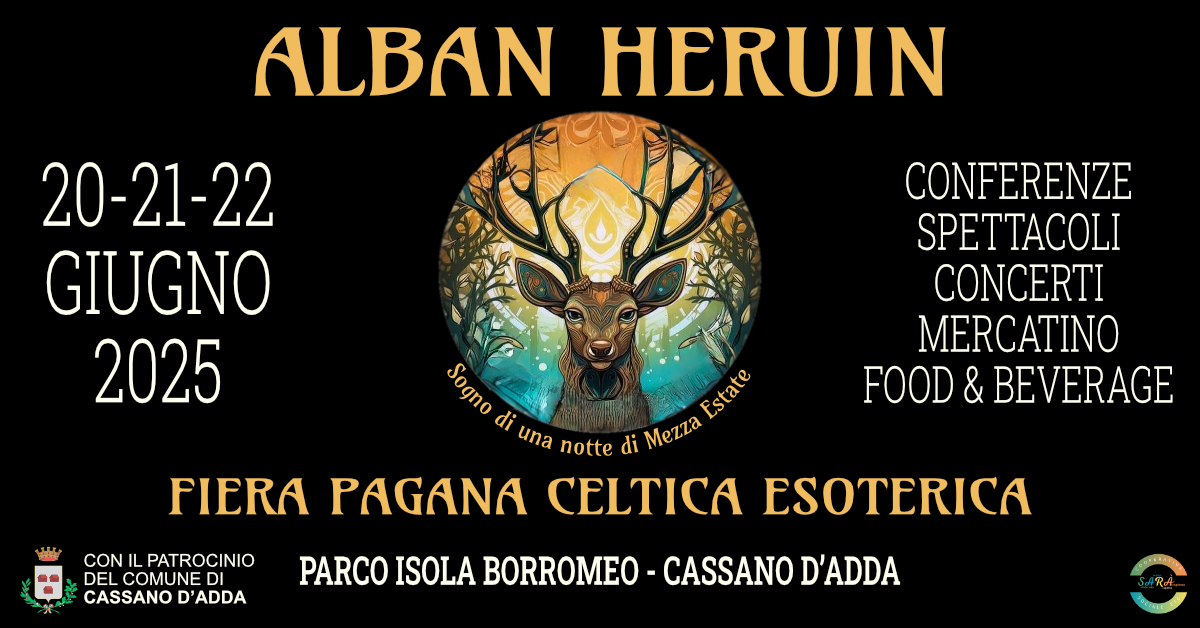 Banner del festival Alban Heruin del giugno 2025